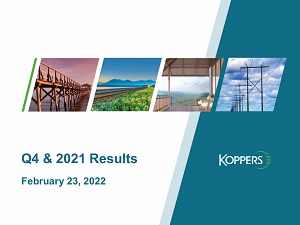 Koppers Q4 2021 Results